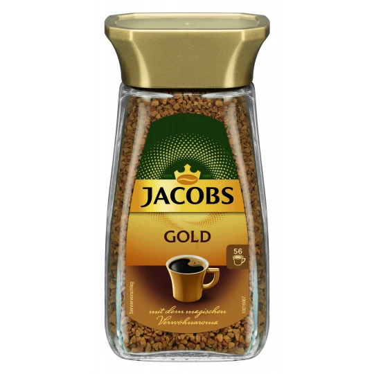 Jacobs Gold Instantkaffee 100G 1 Jacobs Gold Instantkaffee 100G