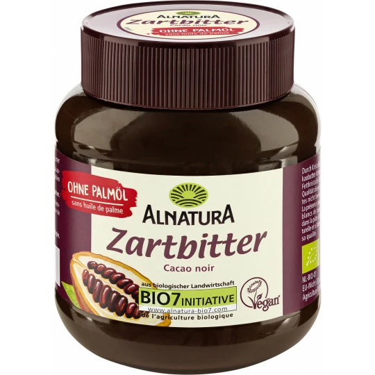 Alnatura Bio Zartbitter Kakao-Creme 350G 1 Alnatura Bio Zartbitter Kakao-Creme 350G