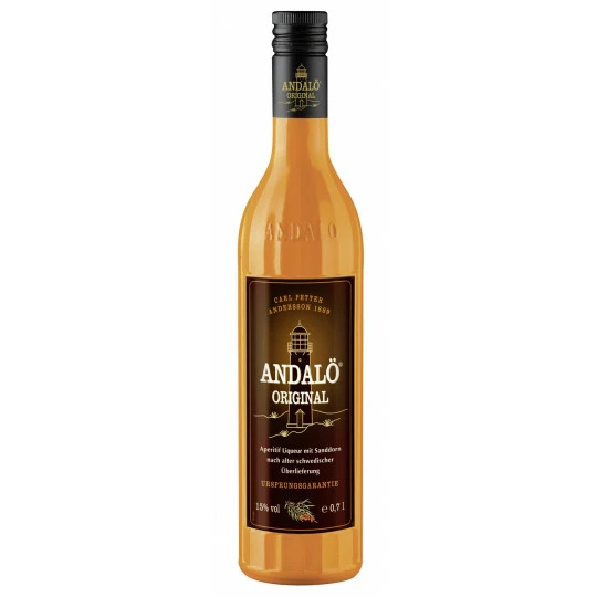 Andalö Aperitif Liqueur Mit Sanddorn 0,7L 1 Andalö Aperitif Liqueur Mit Sanddorn 0,7L