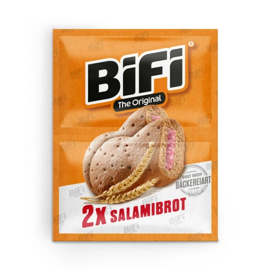 BiFi Salamibrot 2x55G 1 BiFi Salamibrot 2x55G