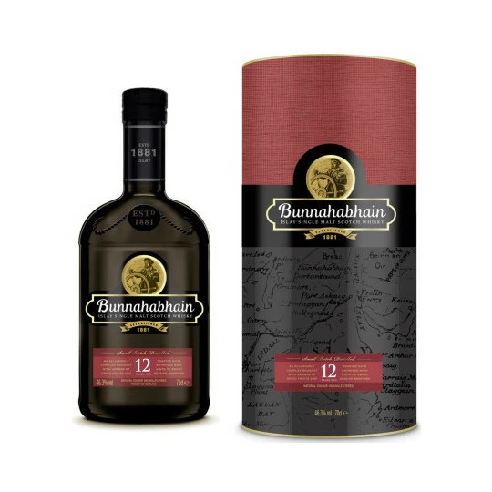 Bunnahabhain Whisky 12 Jahre GP 46,3% 0,7L 1 Bunnahabhain Whisky 12 Jahre GP 46,3% 0,7L