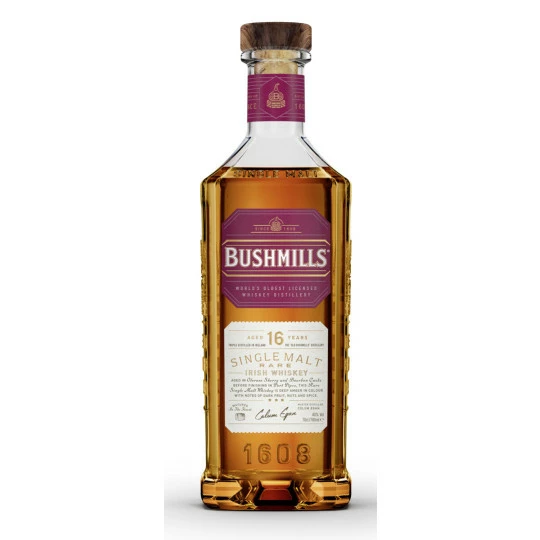 Bushmills Whiskey 16 Jahre 40% 0,7L 1 Bushmills Whiskey 16 Jahre 40% 0,7L