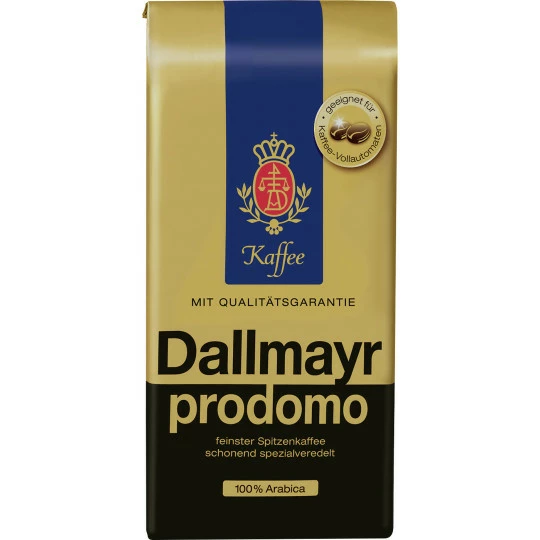 Dallmayr Kaffee Prodomo Ganze Bohnen 500G 1 Dallmayr Kaffee Prodomo Ganze Bohnen 500G