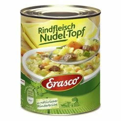 Erasco Rindfleisch Nudel-Topf 800G