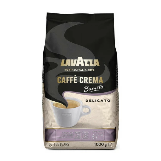 LAVAZZA Barista Caffe Crema Delicato Ganze Bohnen 1KG 1 LAVAZZA Barista Caffe Crema Delicato Ganze Bohnen 1KG