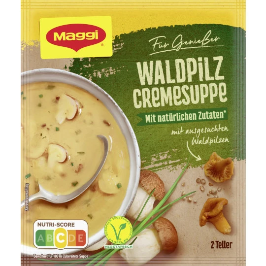 Maggi Für Genießer Waldpilz Cremesuppe Ergibt 500ML 1 Maggi Für Genießer Waldpilz Cremesuppe Ergibt 500ML