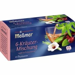 Meßmer Tee 6-Kräuter Mischung 25ST 50G