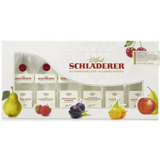 Schladerer Miniaturen-Mix 6ST 180ML 1 Schladerer Miniaturen-Mix 6ST 180ML