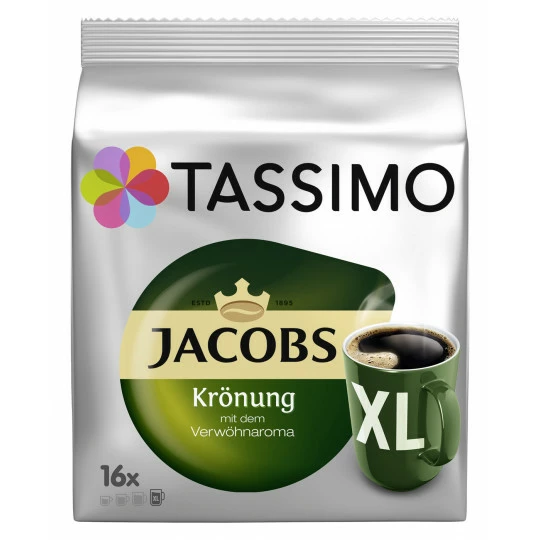 Tassimo Jacobs Krönung XL 16ST 144G 1 Tassimo Jacobs Krönung XL 16ST 144G