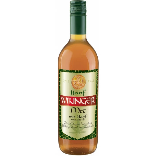 Wikinger Met Mit Hanf Naturtrüb 0,75L 1 Wikinger Met Mit Hanf Naturtrüb 0,75L